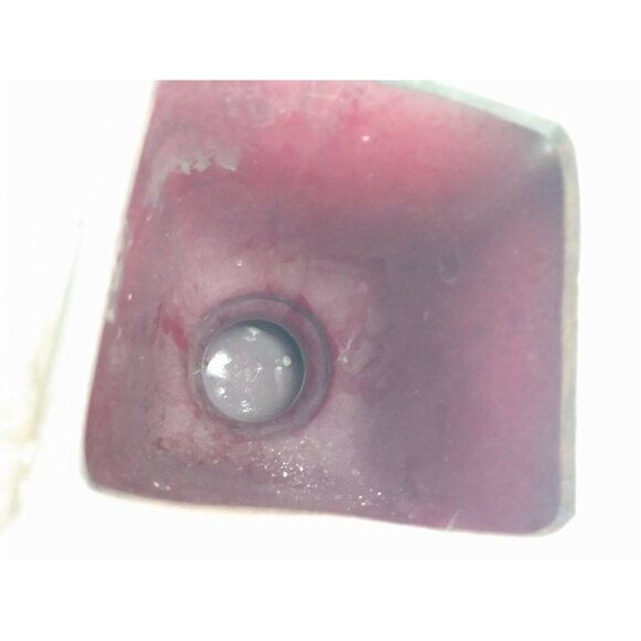 Vintage Pottery Pedastal Vase High Luster & Salt Glaze 8 1/2" Tall Germany - Picture 8 of 10